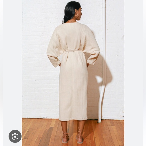 NWT Mara Hoffman Tiffany Dress in Cream Sz S - Picture 3 of 7